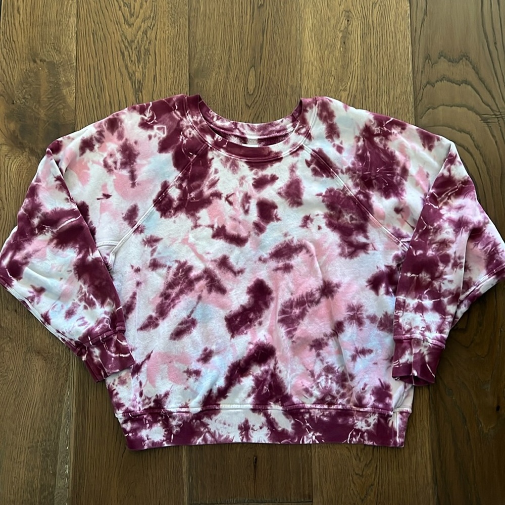 NSF clothing tye-die crewneck sweatshirt medium